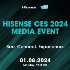 CES 2024: Hisense Presenta il Futuro della Tecnologia Display