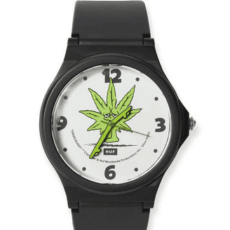 HUF Green Buddy Watch Black