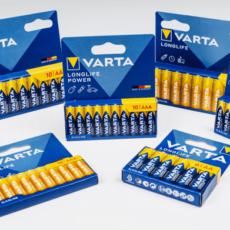 VARTA Cambia Look: Arrivano i Multipack Eco-Friendly in Cartone 100% Riciclabile