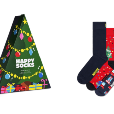 Happy Socks 3 Pack Holiday Tree Gift Set